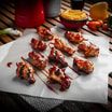 10 Grilled Sticky BBQ Wings